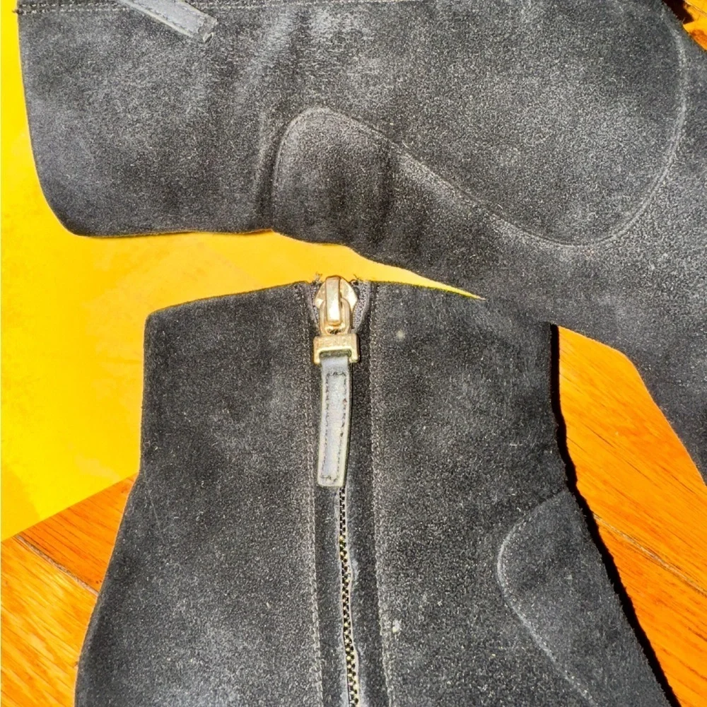 NOT FOR SALE  Studded Heel Suede Boots women’s size EU 41 (US 11) vtg